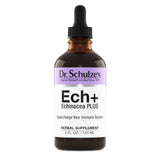 Dr. Schulze's Echinacea Plus 2 oz liquid bottle front view