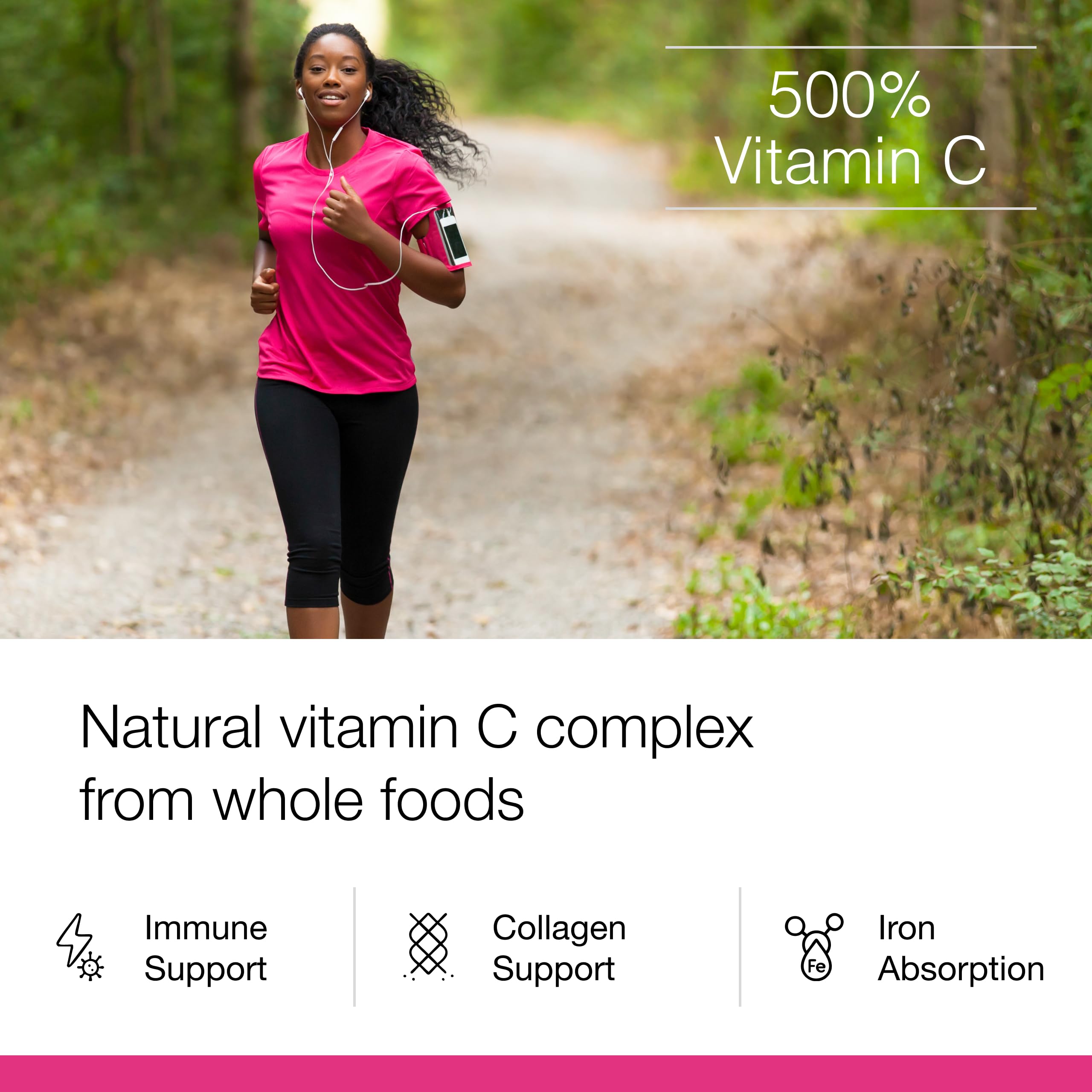 Dr. Schulze's Super-C Plus Vitamin C Supplement back view