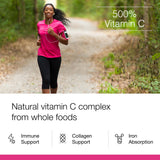Dr. Schulze's Super-C Plus Vitamin C Supplement back view