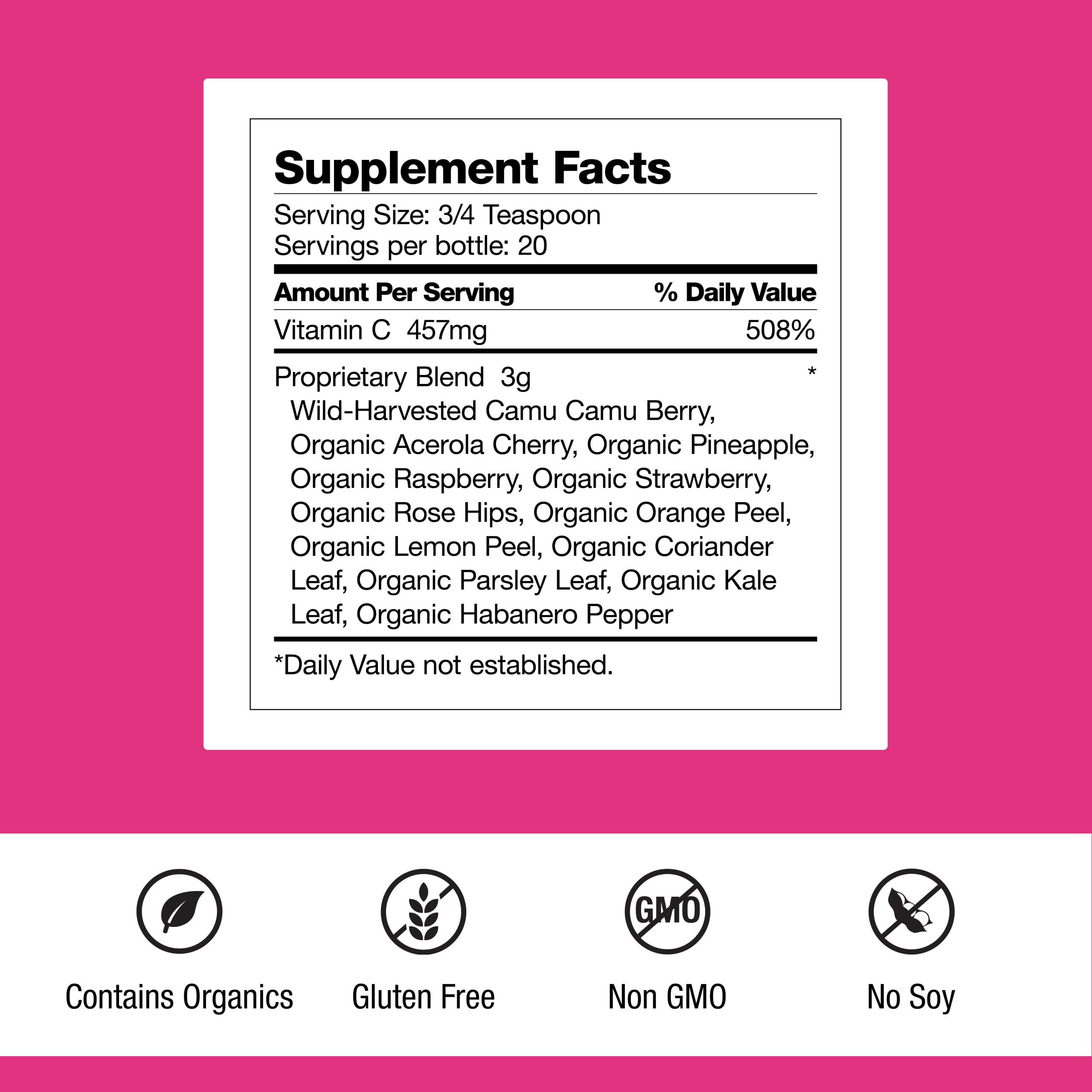 Dr. Schulze's Super-C Plus Vitamin C Supplement packaging
