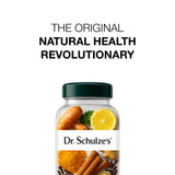 Dr. Schulze's SuperFood 100 on a kitchen counter