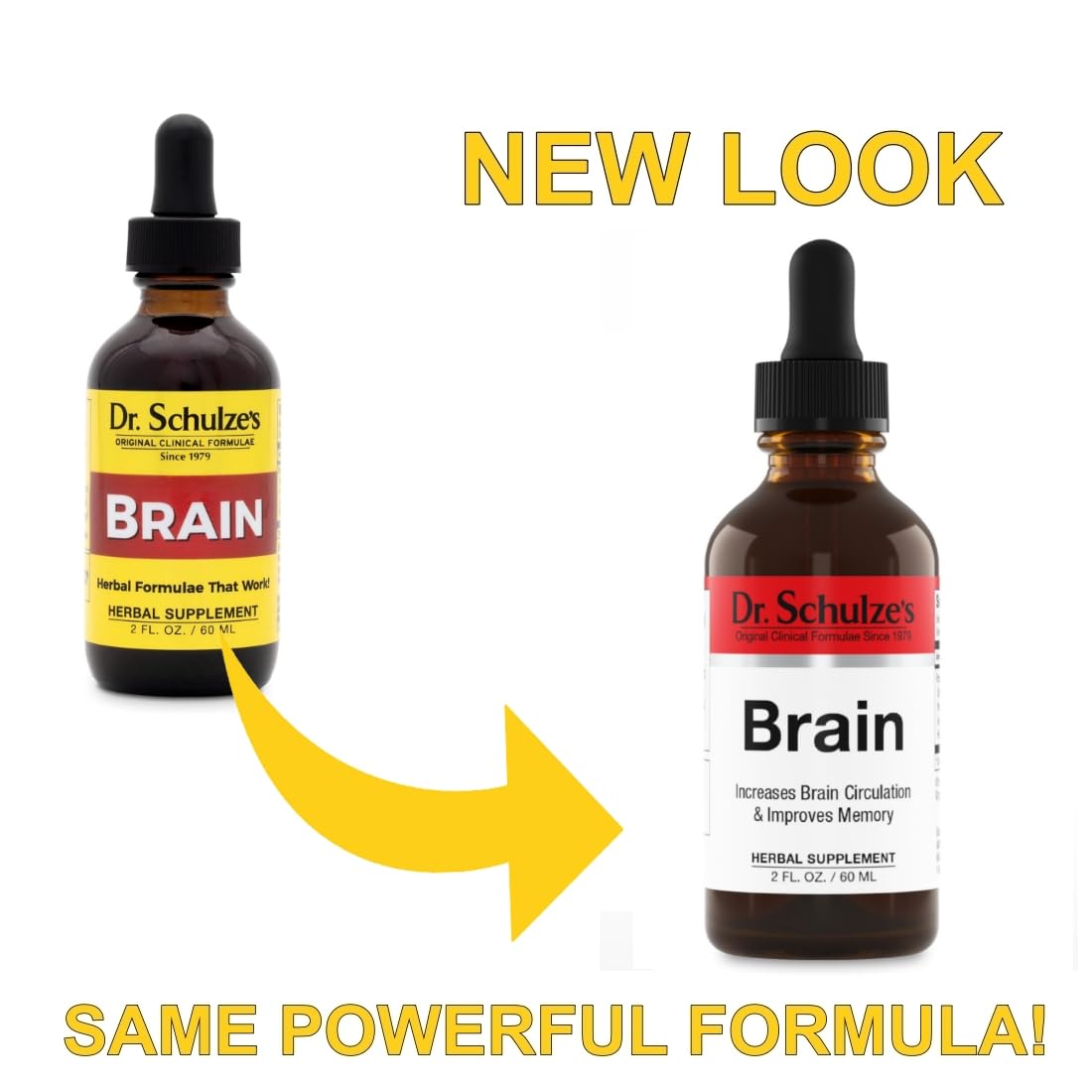 Dr. Schulze's Vegan Brain Formula Ginkgo Biloba 118g label close-up