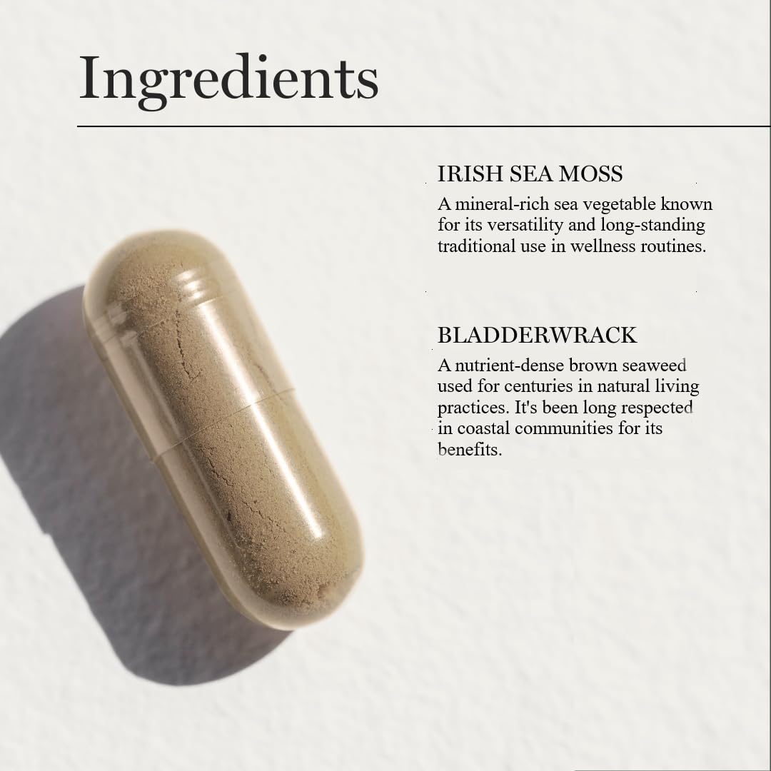 Dr. Sebi's Cell Food Blended Vitamin & Mineral Supplement capsule on a spoon