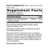 Dr. Sinatra Magnesium Broad-Spectrum Complex 400mg capsules side view