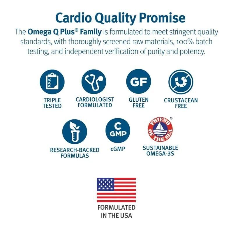 Dr. Sinatra Omega Q Plus Resveratrol and Turmeric capsules