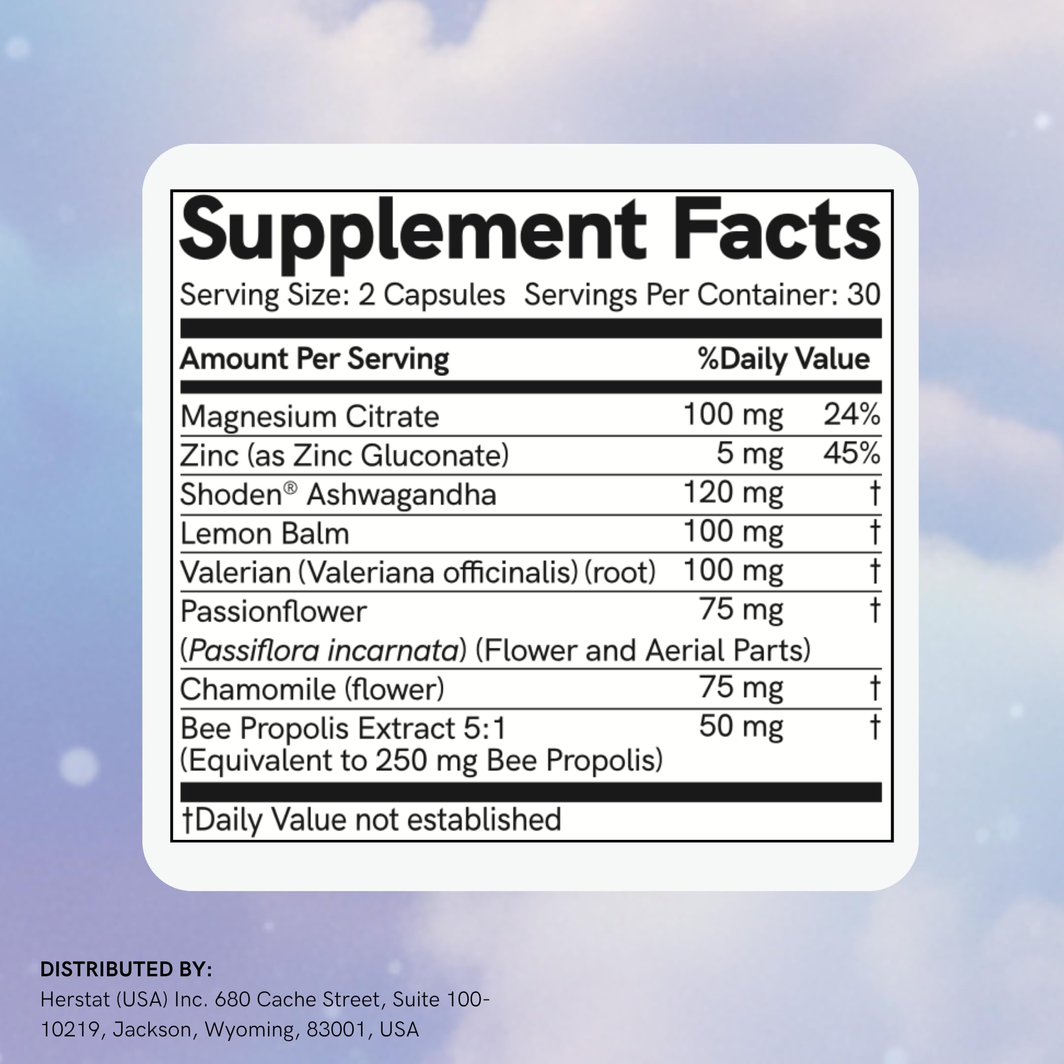 Dr Sosnowski's BUZzz Sleep Aid in a lifestyle setting