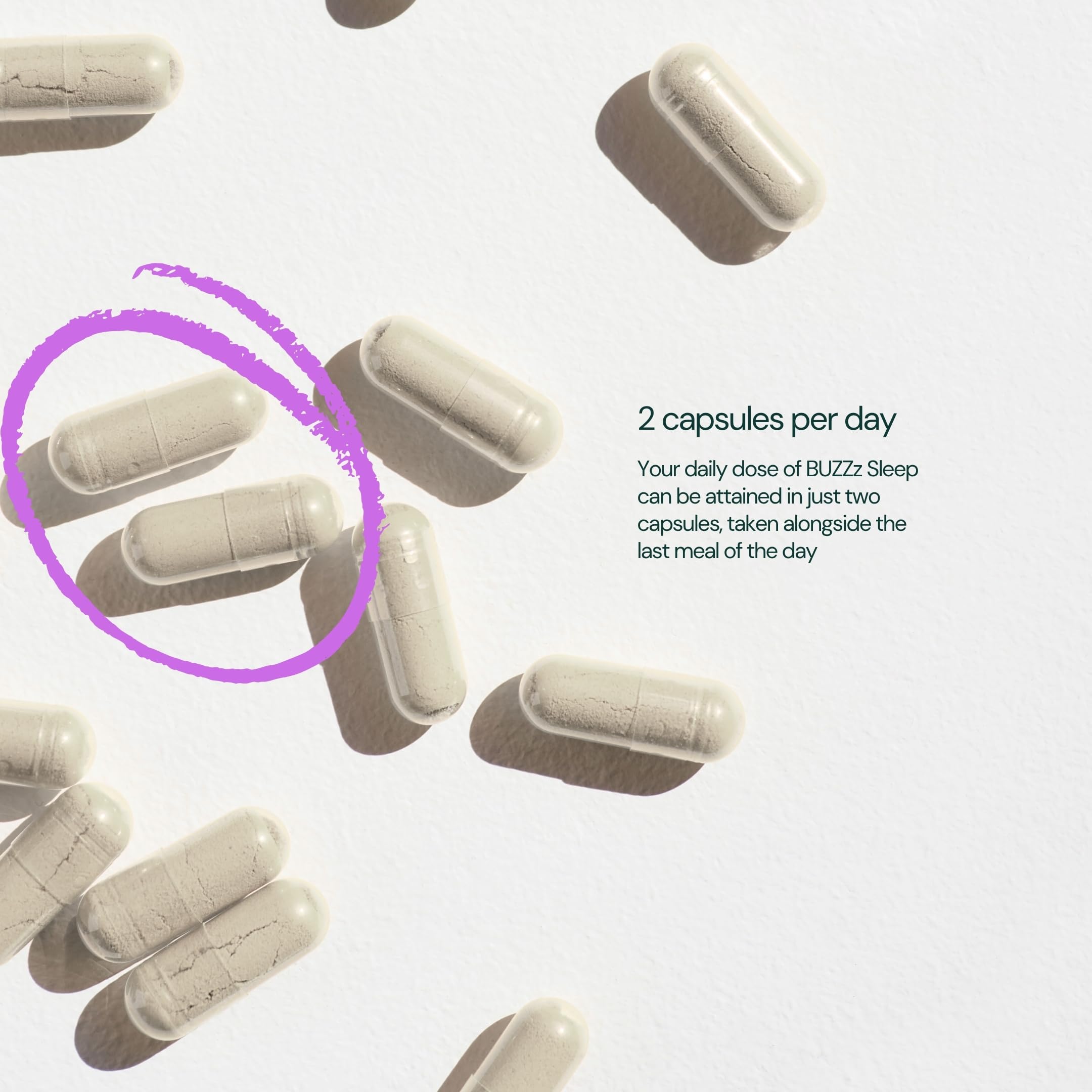 Dr Sosnowski's BUZzz Sleep Aid packaging details