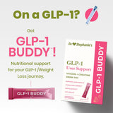 Dr. Stephanie's GLP-1 Buddy Drink Mix packaging side view