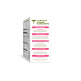 Dr. Stephanie's GLP-1 Buddy Drink Mix with a glass of water