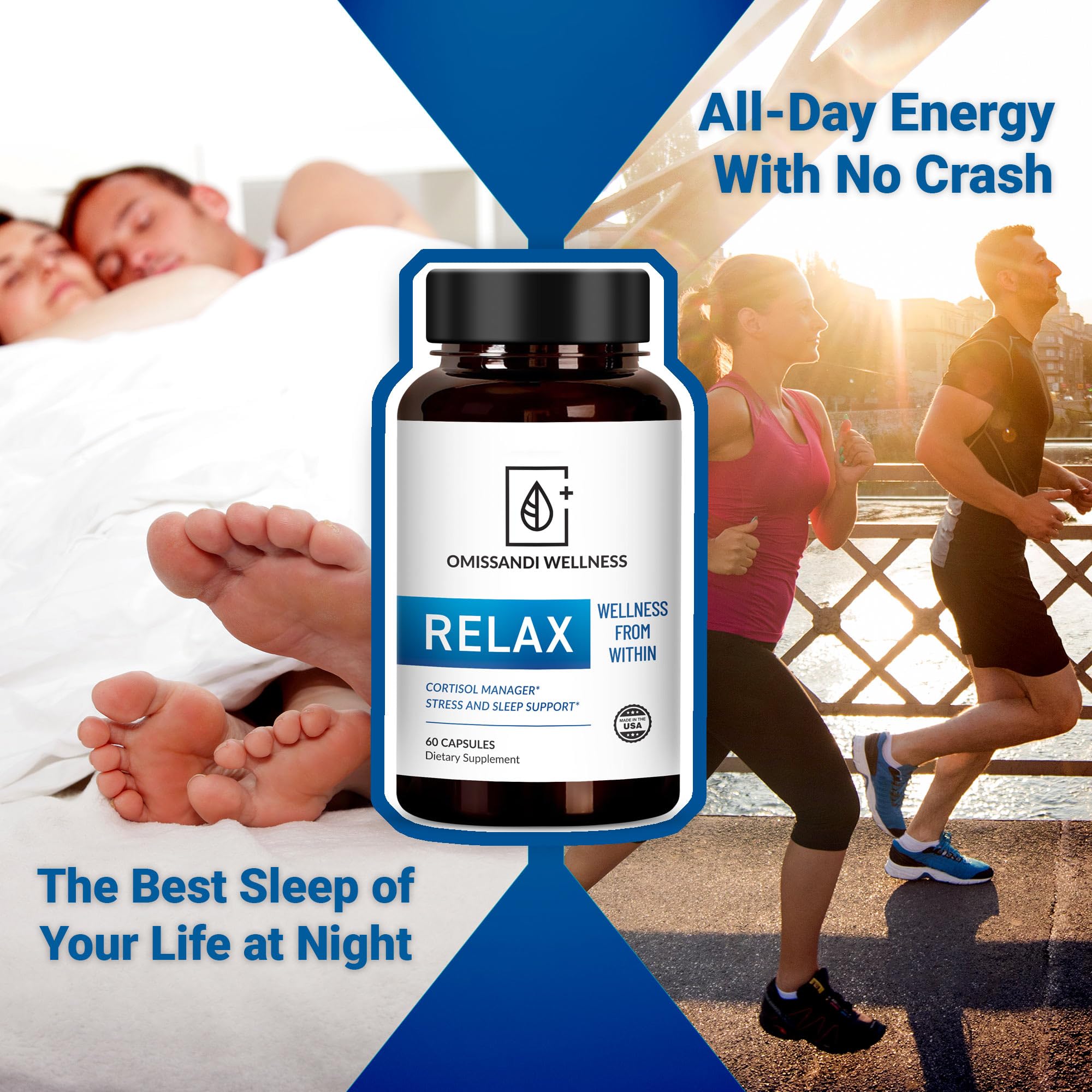 Dr. Stern daily wellness Sleep Supplement 68g on a wooden table