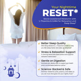 Dr Sugar Labs Sleep Aid Powder in a kitchen setting