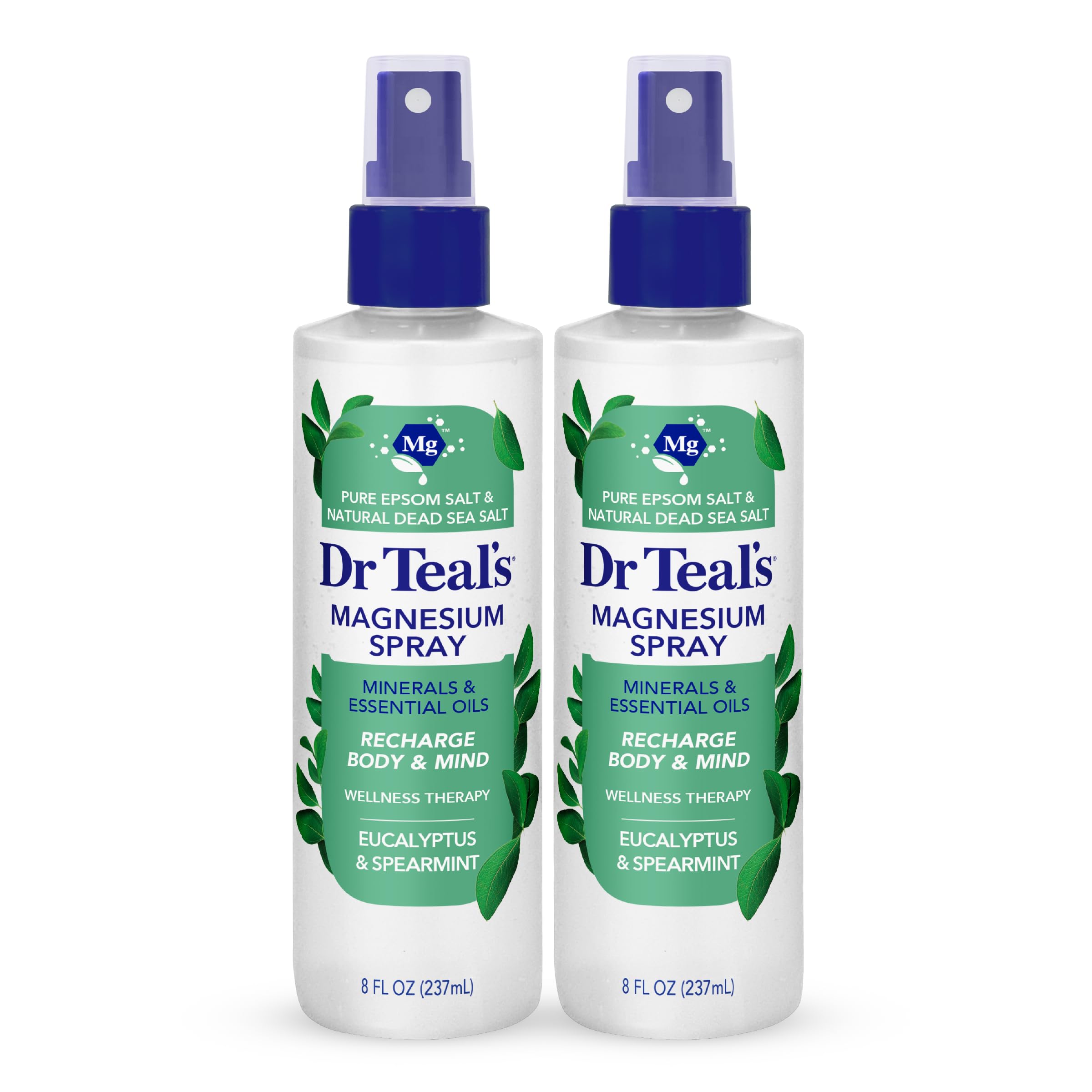 Dr Teal's Magnesium Spray 8 fl oz front view