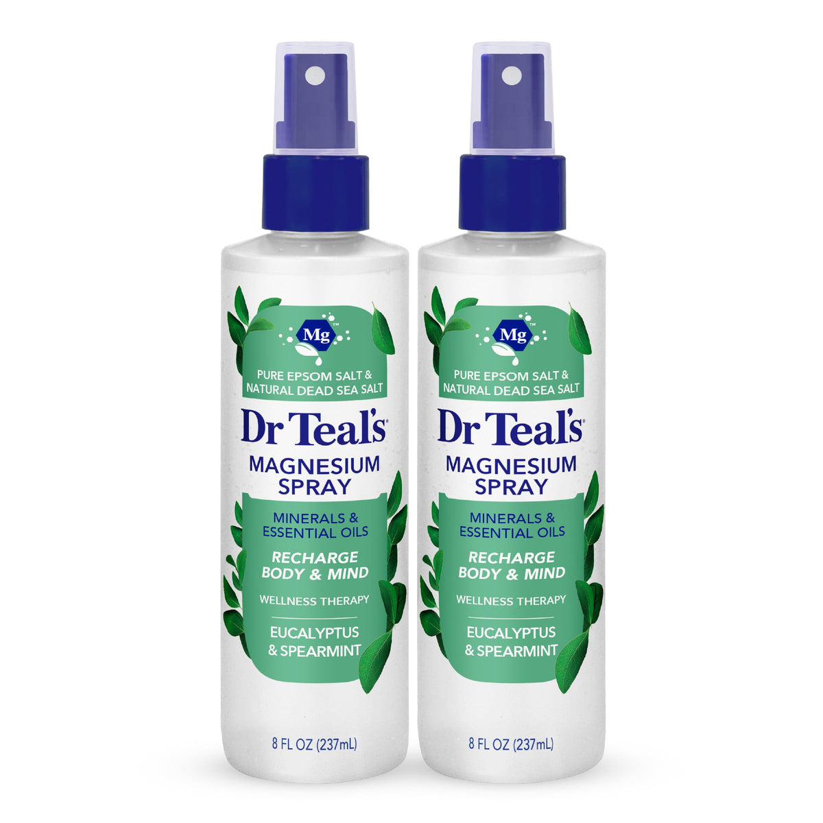 Dr Teal's Magnesium Spray 8 fl oz front view