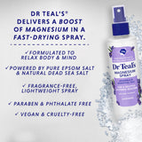 Dr Teal's Magnesium Spray 8 fl oz lifestyle scene