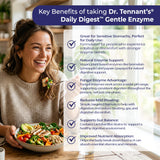 Dr. Tennant's Daily daily Multi-Enzyme Supplement side view