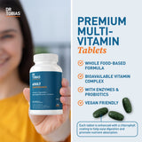Dr. Tobias Daily Multivitamin Tablets in a lifestyle setting