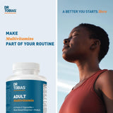 Dr. Tobias Daily Multivitamin Tablets on a kitchen counter