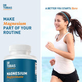 Dr. Tobias Magnesium Buffered Chelate Complex 200mg with measuring spoon