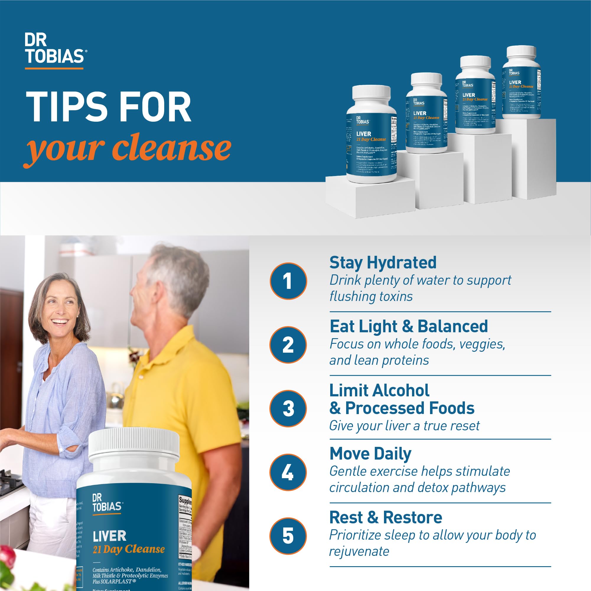 Dr. Tobias Milk Thistle Liver Cleanse Supplement lifestyle scene