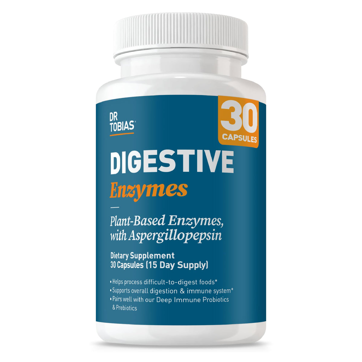 Dr. Tobias Multi-Enzymes Supplement 40g front view