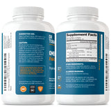 Dr. Tobias Omega 3 Fish Oil Extra Strength 2000mg softgels on a wooden table