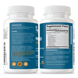 Dr. Tobias Probiotics Supplement back view showing dosage instructions