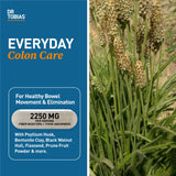 Dr. Tobias Psyllium Husk Capsules bottle side view