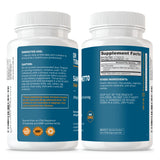 Dr. Tobias Saw Palmetto Supplement 500mg bottle with measuring spoon