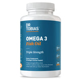 Dr. Tobias Triple Strength Omega 3 Fish Oil 2000mg softgel front view