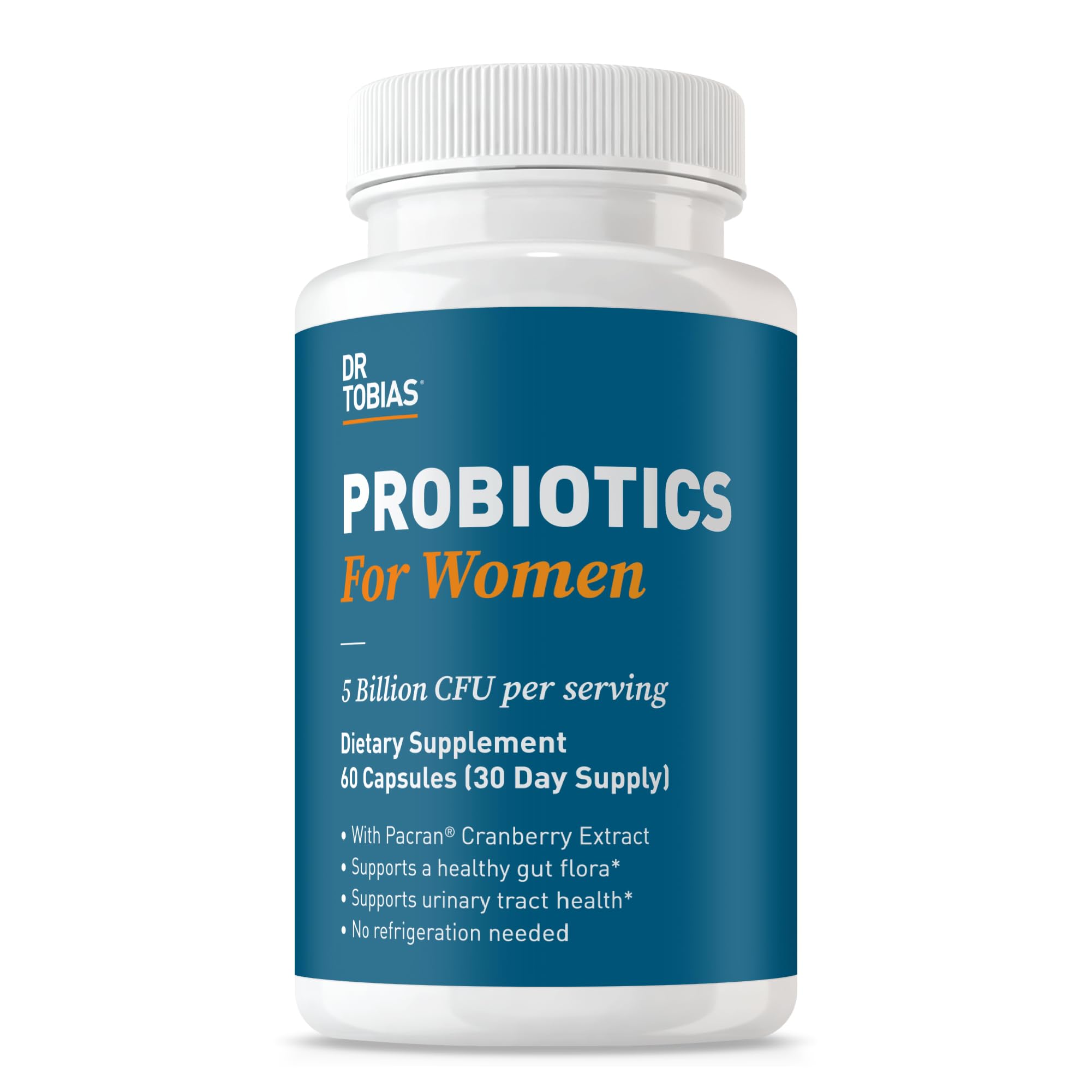 Dr. Tobias Women's Probiotics 5 Billion CFU front view
