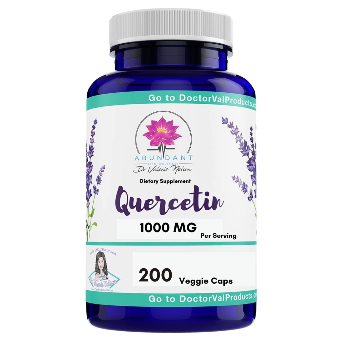 Dr. Valerie Nelson Quercetin 500mg Capsules front view