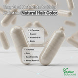 DR VITAMIN SOLUTIONS Gray Hair Rescind 60 Capsules packaging details