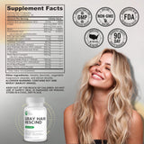 DR VITAMIN SOLUTIONS Gray Hair Rescind 60 Capsules side view