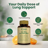DR VITAMIN SOLUTIONS Lung Supplement bottle side view