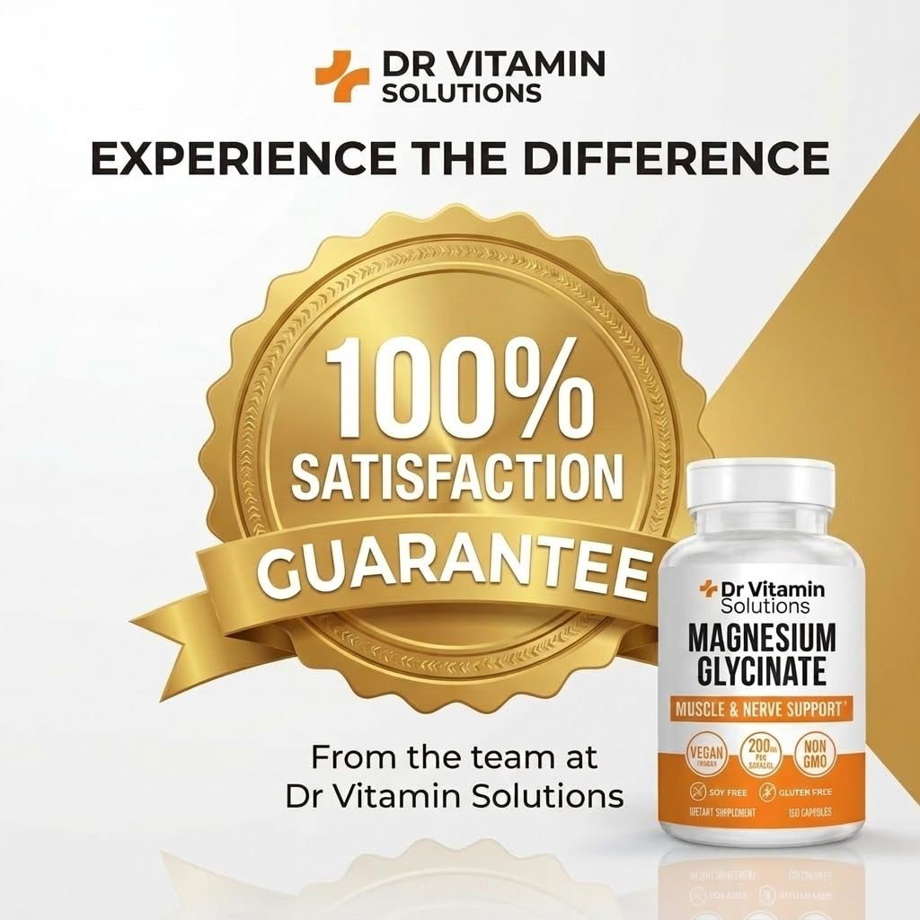 DR VITAMIN SOLUTIONS Magnesium Glycinate Capsules 200mg lifestyle scene