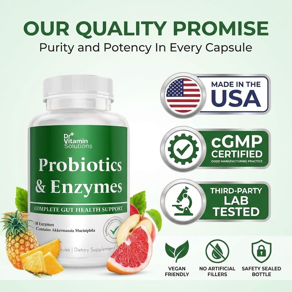 DR VITAMIN SOLUTIONS Multi-Enzyme Capsules ingredients list