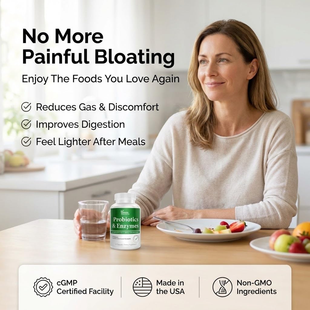 DR VITAMIN SOLUTIONS Multi-Enzyme Capsules open bottle with capsules