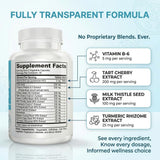 DR VITAMIN SOLUTIONS Uric Acid Support bottle side view