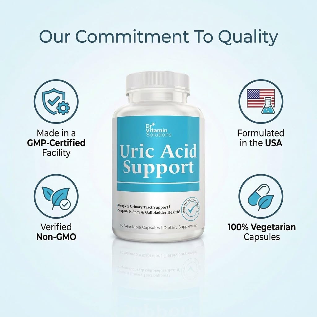 DR VITAMIN SOLUTIONS Uric Acid Support ingredients list