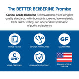 DR.WHITAKER Clinical Grade Berberine 1500mg capsules label close-up