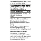 DR.WHITAKER Pycnogenol 50mg capsules side view