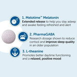 DR.WHITAKER Restful Night Extended Release Melatonin in hand