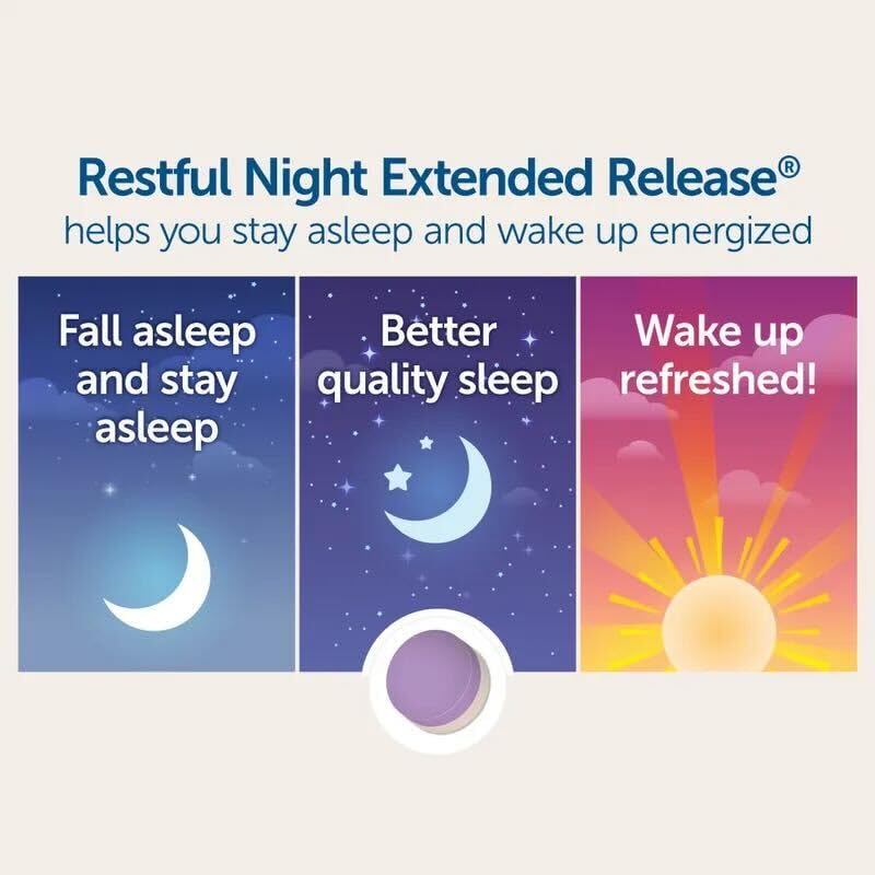 DR.WHITAKER Restful Night Extended Release Melatonin side view