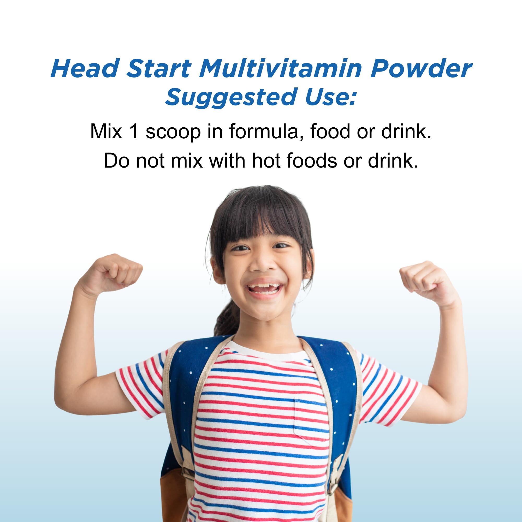 Dr. Wholeness Head Start Multivitamin Powder showing clean ingredient list