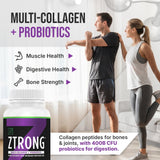 Dr. Zisman ZT Slimming Tea Collagen Capsules bottle with label