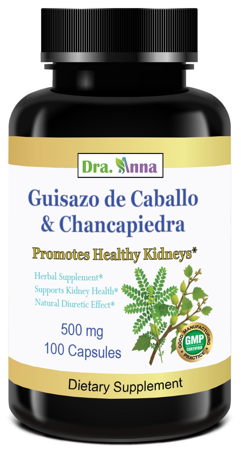 DRA. ANNA Guisazo & Chancapiedra Supplement bottle front view