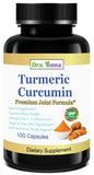 DRA. ANNA Turmeric Curcumin Capsules 900 mg bottle front view