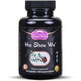 Dragon Herbs He Shou Wu supplement bottle front view