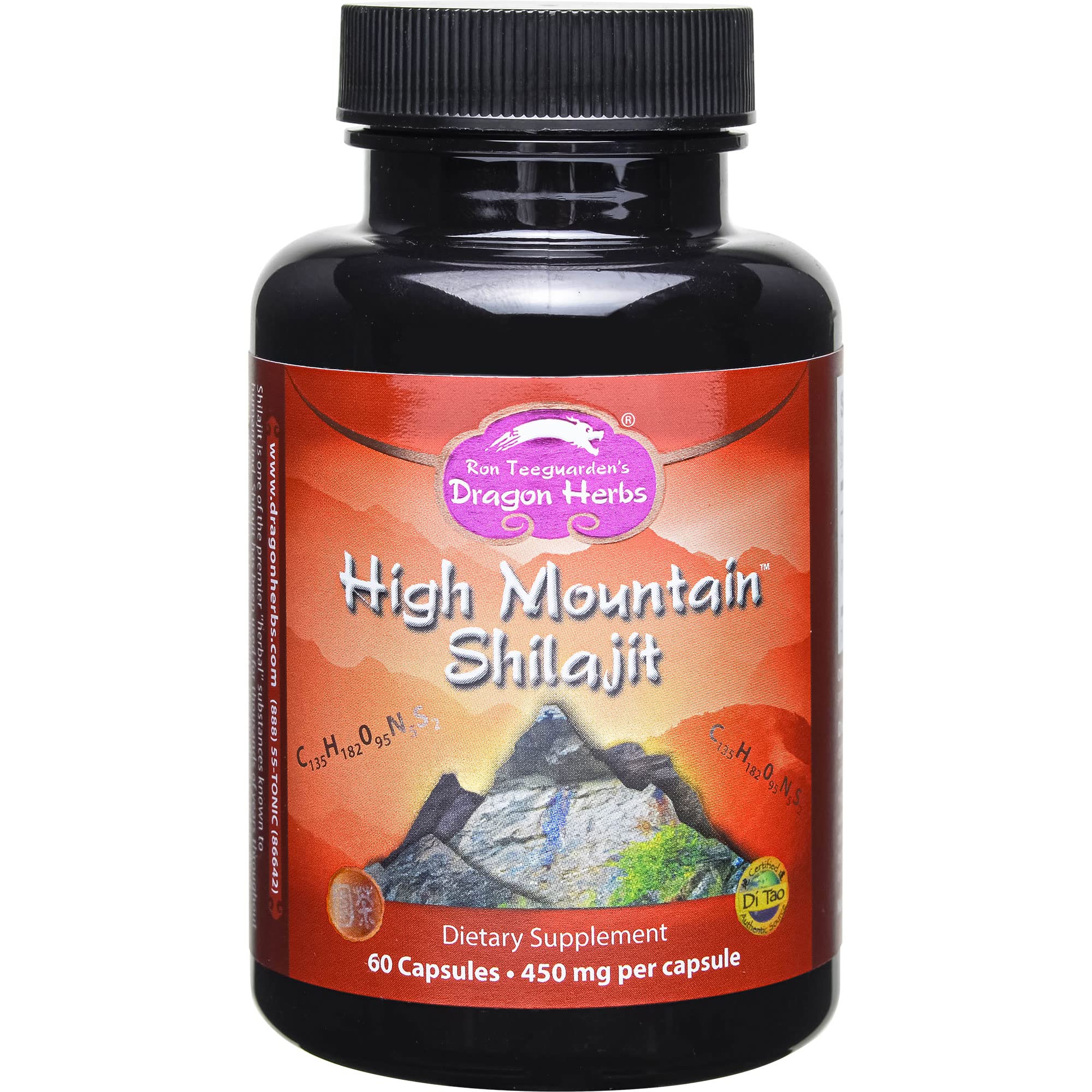 Dragon Herbs High Mountain Shilajit 59g front view