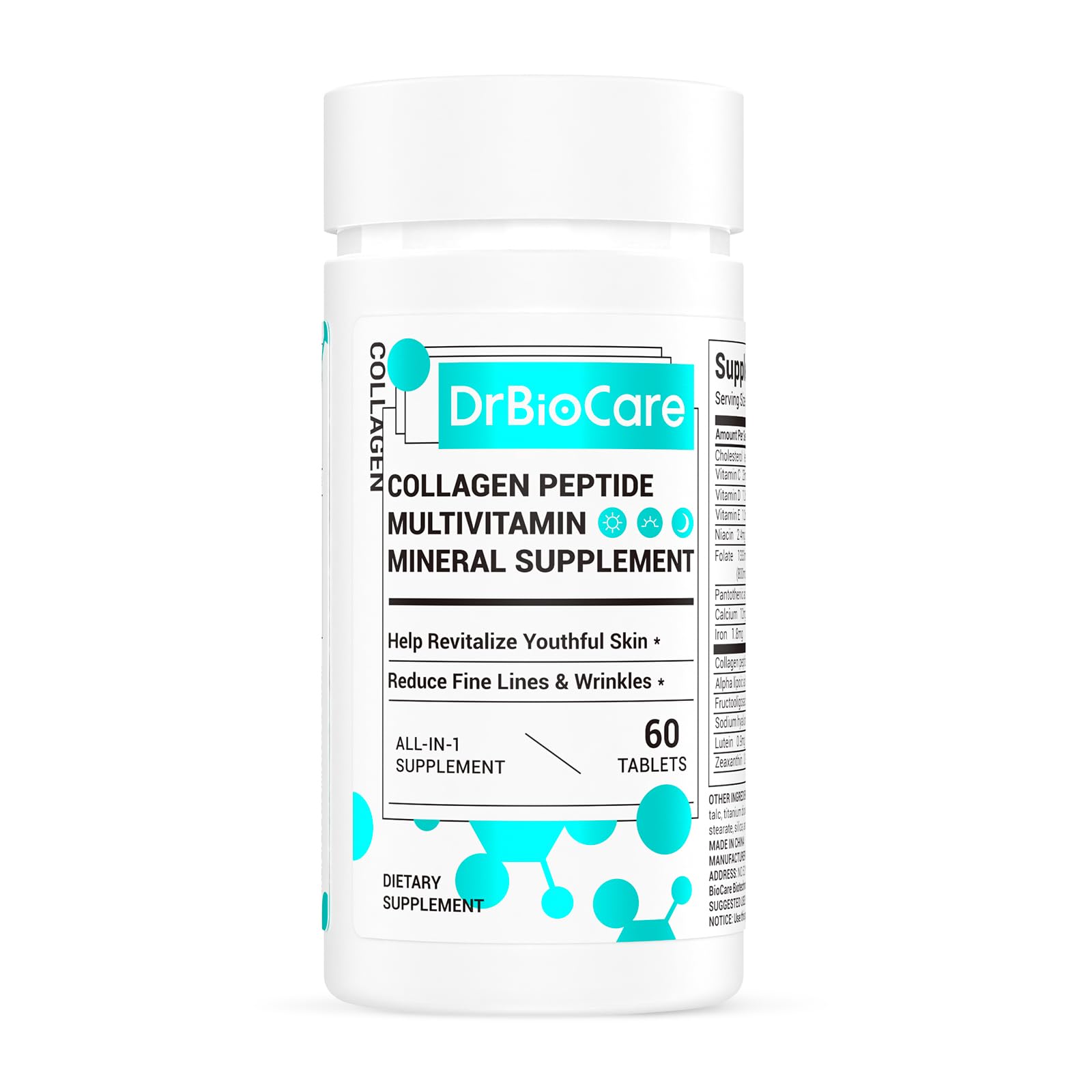 DrBioCare Blended Vitamin & Mineral Supplement front view